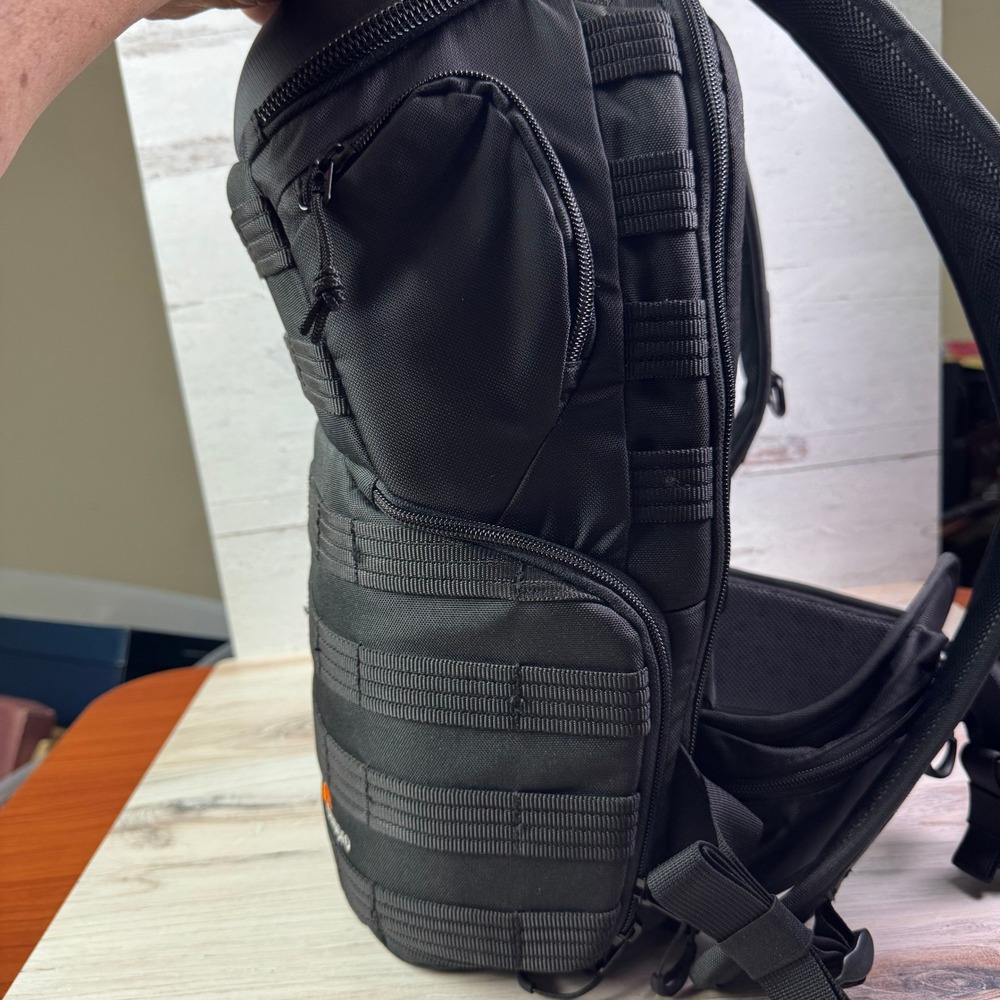 Lowepro ProTactic 350 AW Camera Backpack Black ActivZone Laptop Compartment - Picture 12 of 15